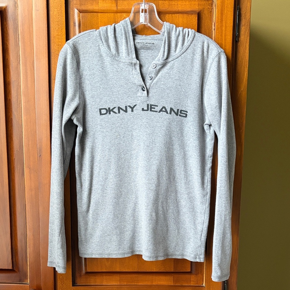 Ladies DKNY Long Sleeve Henley